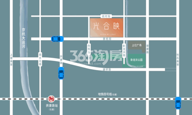 光合映公寓交通图