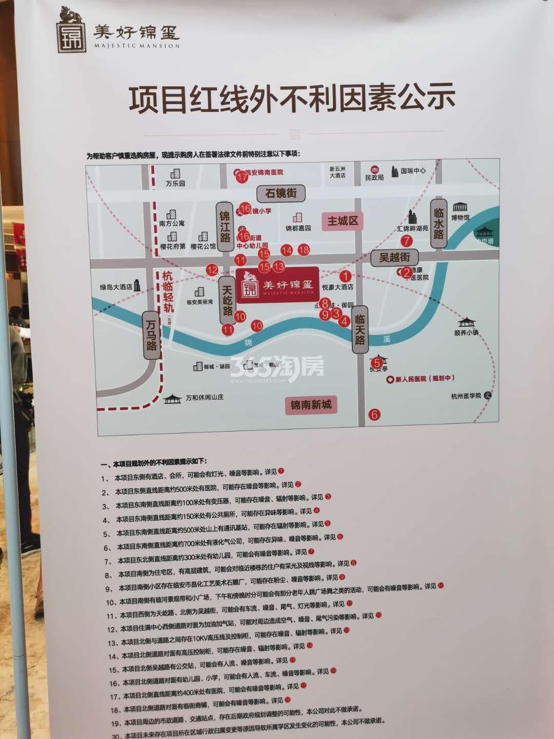 美晟府红线外不利因素（2019.06）