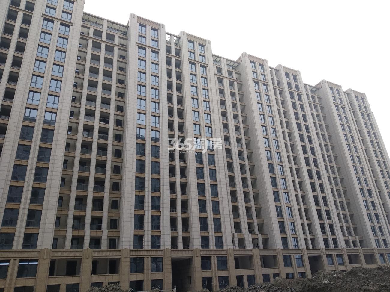 天城府天著工地实景图（2019.01）