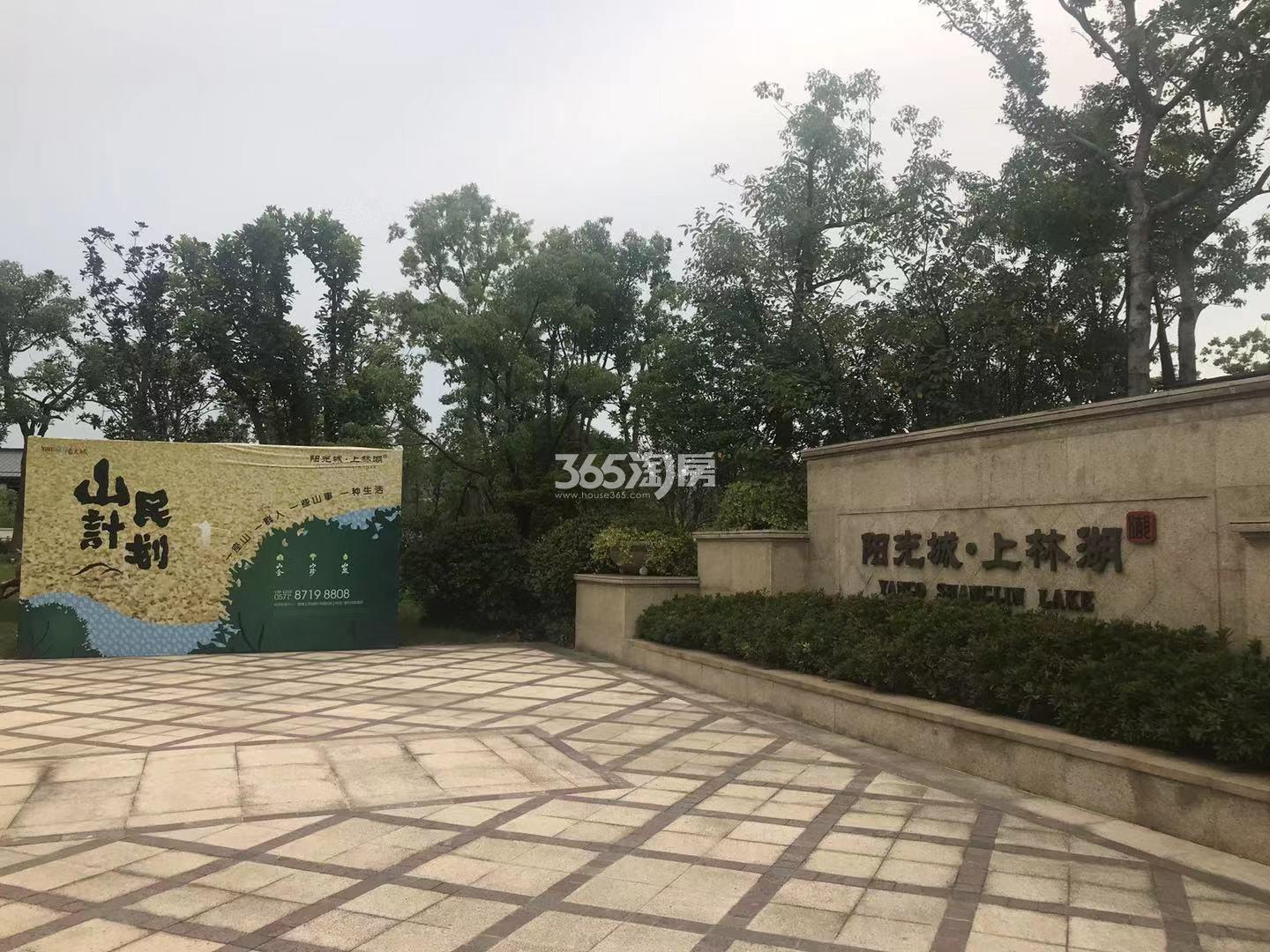 阳光城上林湖实景图（2019年10月摄）