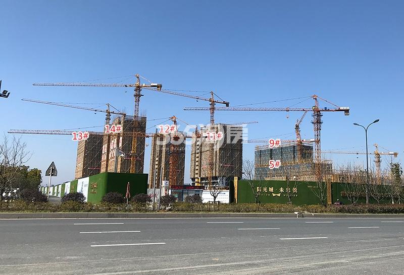 阳光城未来悦项目整体施工进程图（2018.3）