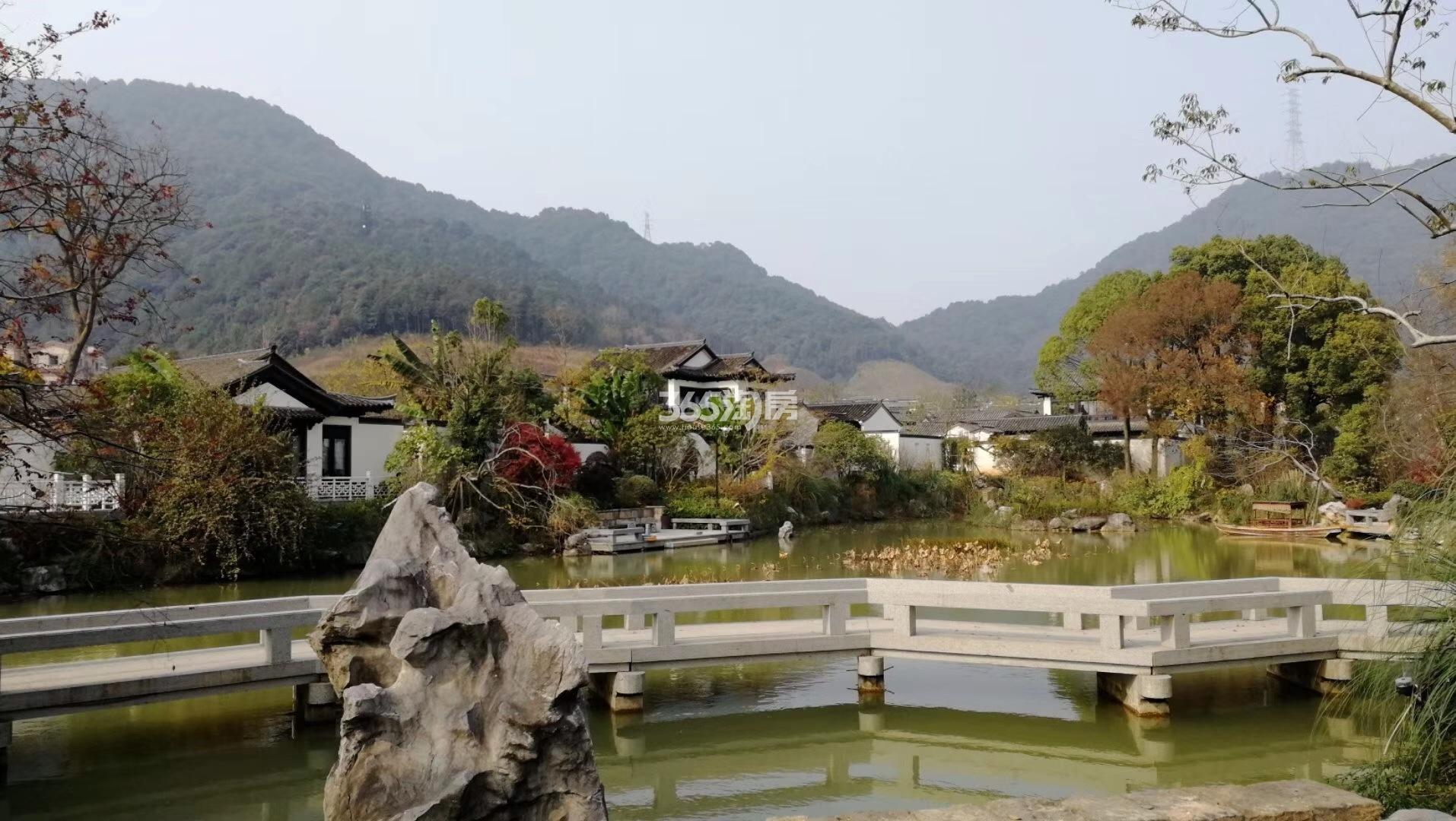 青云山居青云山居桃李春风实景图2017.12.4摄