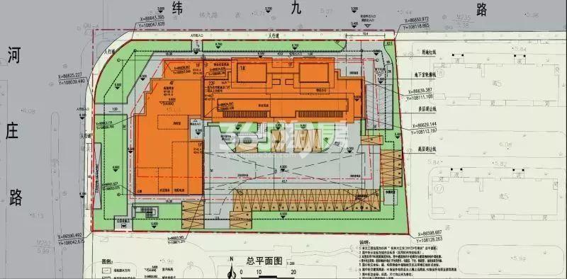 德信大江壹号规划总平面图