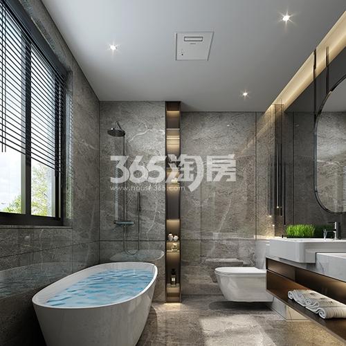 荷岸晓风（花园）136㎡卫生间样板间图
