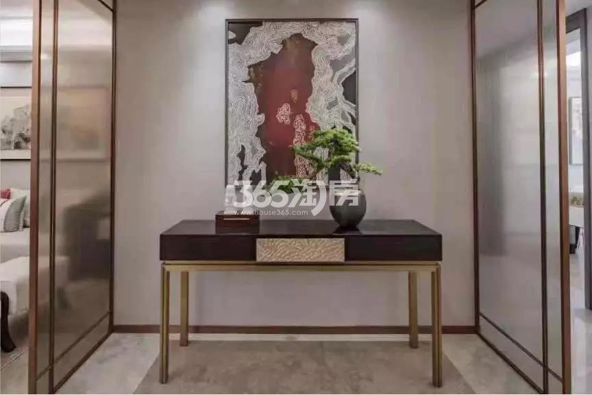 佳兆业和光雅院低密度多层137㎡样板间-玄关