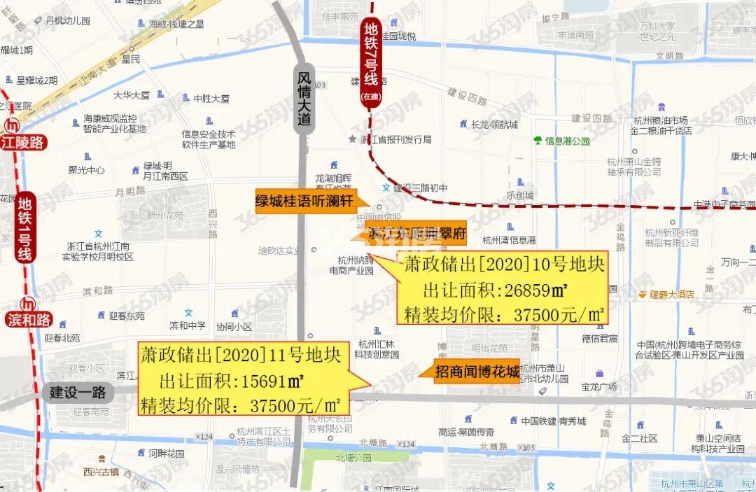 滨江市北10号宅地位置图