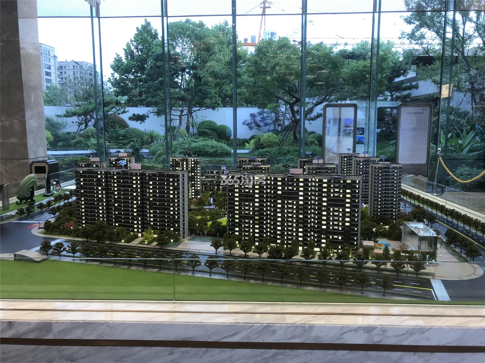 2020年5月皓玉府示范区沙盘