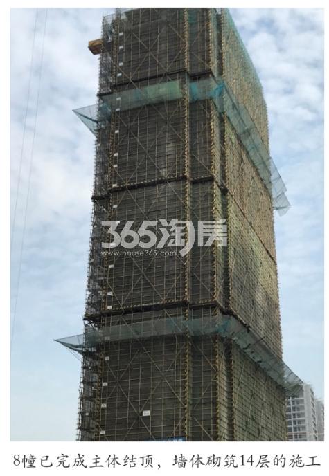 旭辉中粮朗香郡实景图（2019.11）