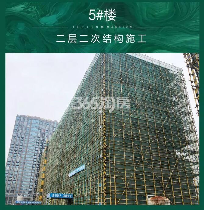 新希望滨江锦粼府5#施工实景图（2019年4月摄）