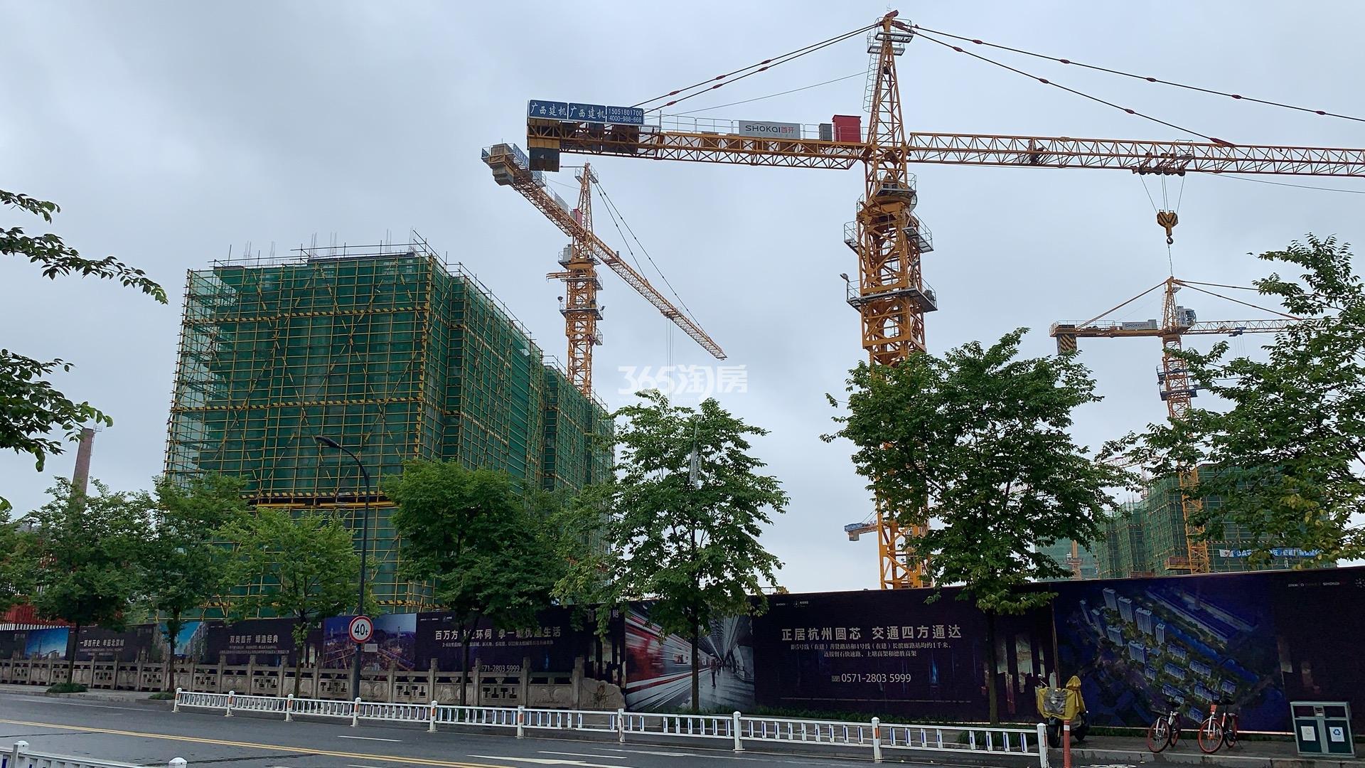 2019年7月金茂首开国樾实景
