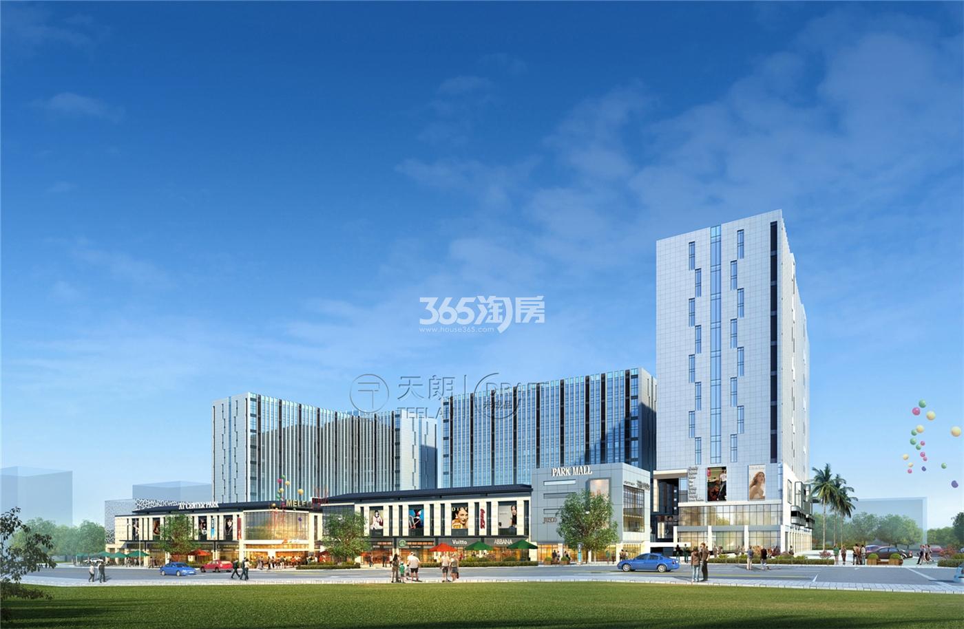 高科商业中心（嘻游城）沿街效果图