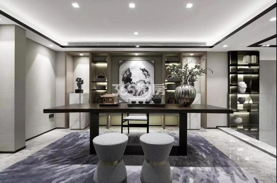 路劲远洋江南院子排屋139方(E户型)样板房---地下室
