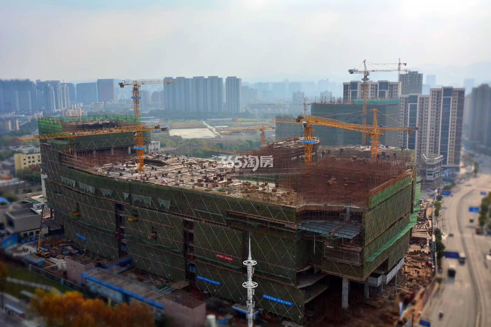 2017年12月杭悦商业中心俯瞰实景