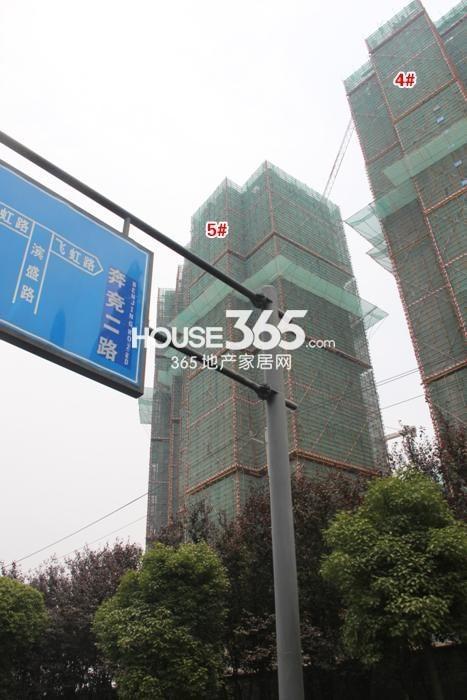 2015年5月绿地旭辉城项目实景--4、5号楼