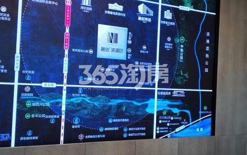 融创滨湖印售楼部区位图实景图（2020.8.3）