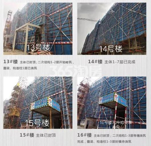 金地玖峯汇工程进展（2019.03）