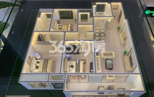 望熙雅苑售楼处户型模型实景图
