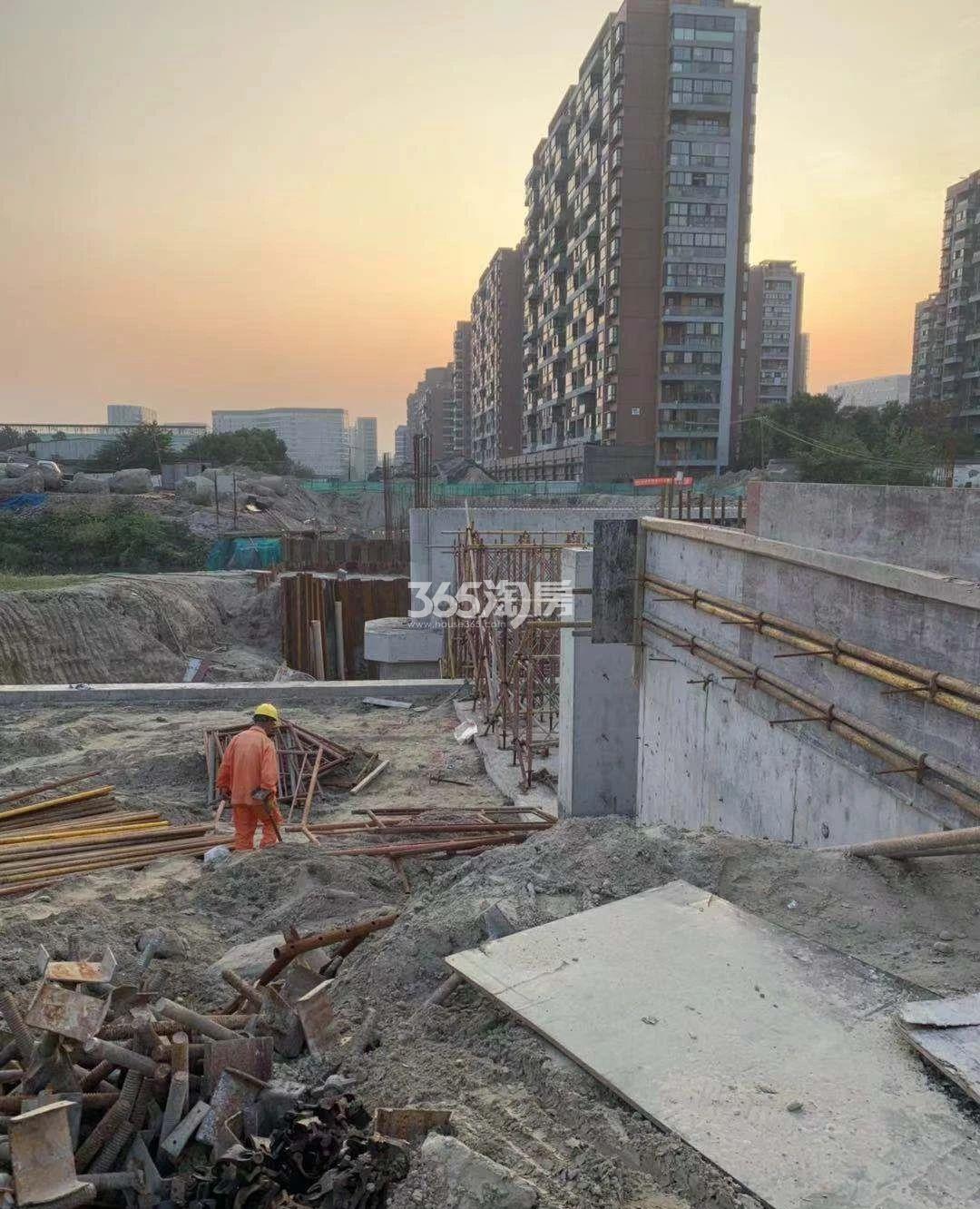 金地玖峯汇工地实景（2018.11）