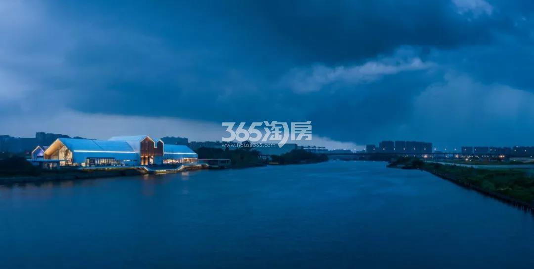 2019.9.6融创大家金茂运河ONE示范区远拍夜景