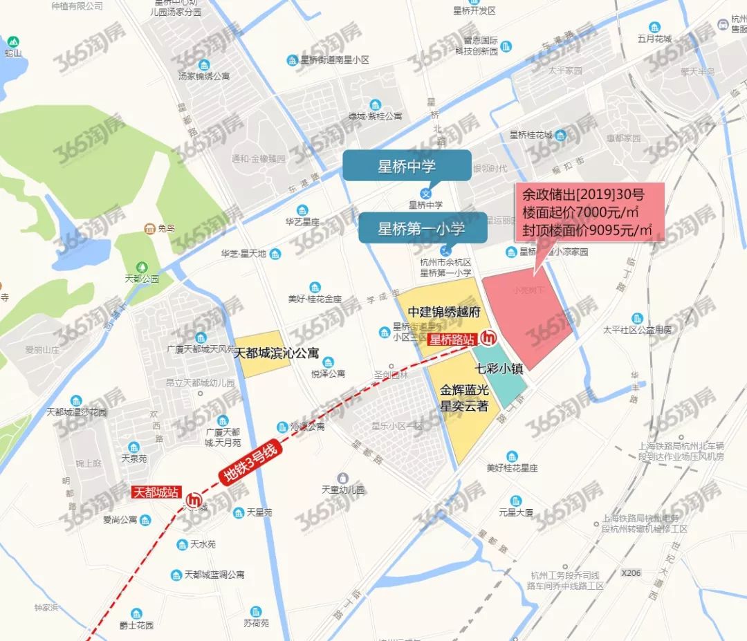 苏宁星桥商住地交通区位图