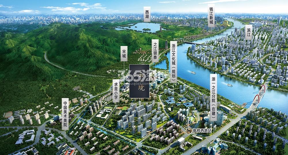 祥生湛景云境项目整体交通区位图