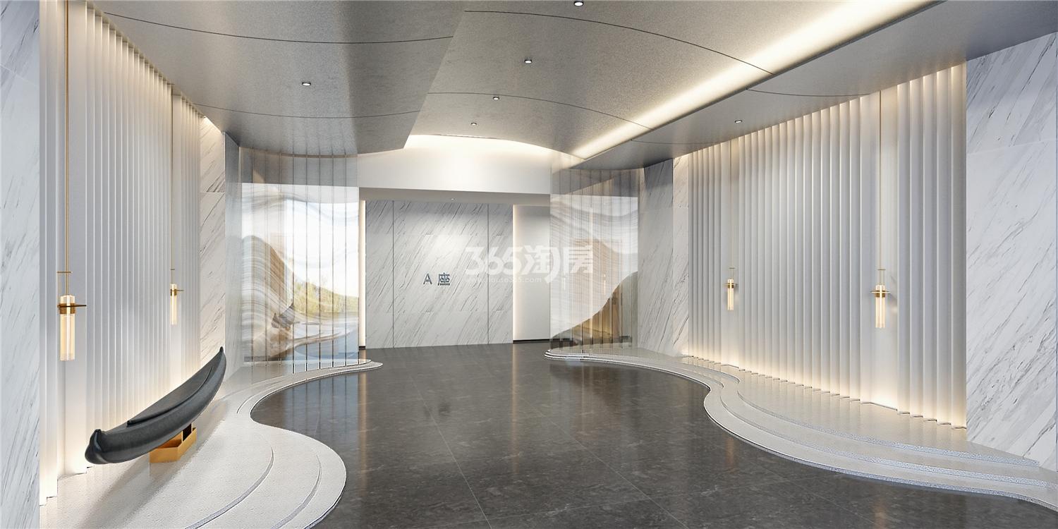 景顺铂悦城示范区入户门厅