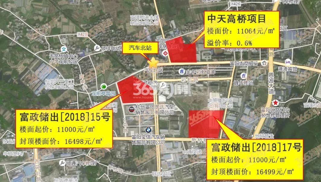金茂富春地块（富政储出[2018]15号）位置图
