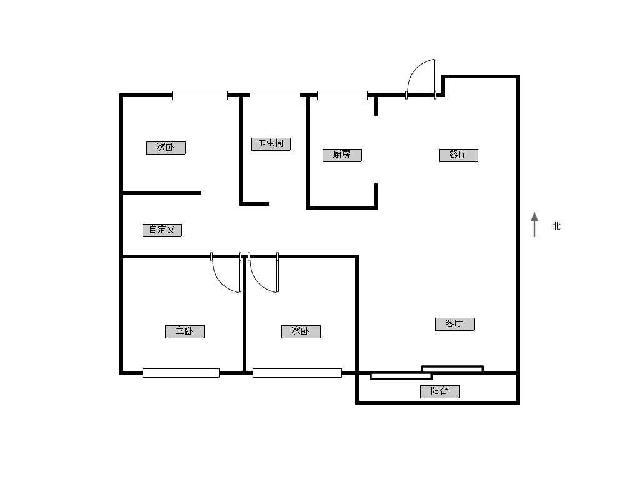 【启迪方洲 朗园经典三房 三开间朝南 湖景房 清