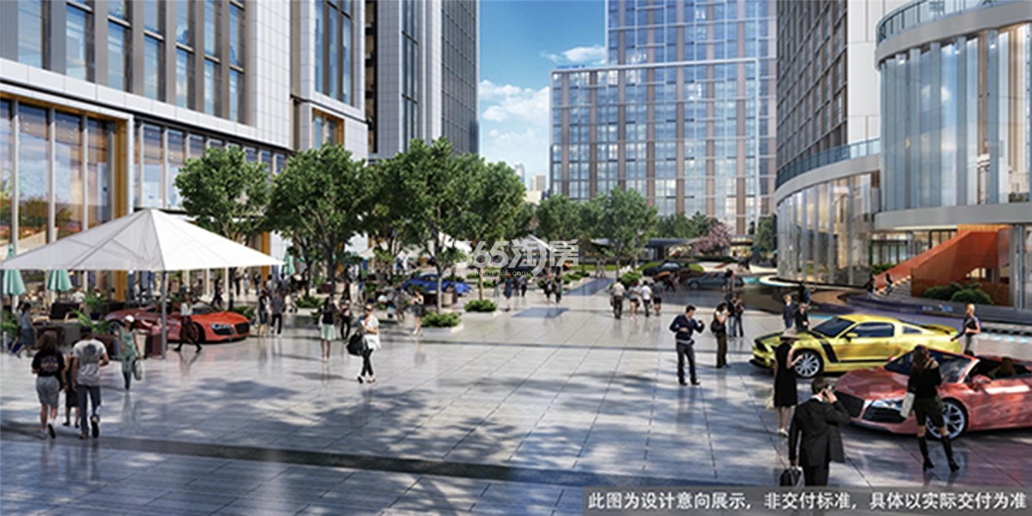 万广汇商务中心商业街效果图