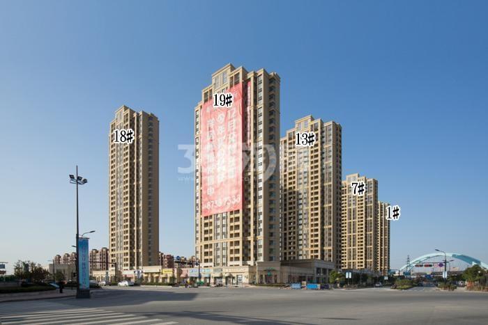 2015年12月恒基旭辉府项目实景--1、7、13、18、19号楼