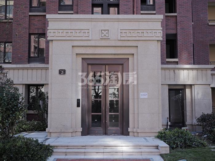 2015年12月恒基旭辉府项目实景--2号楼入口