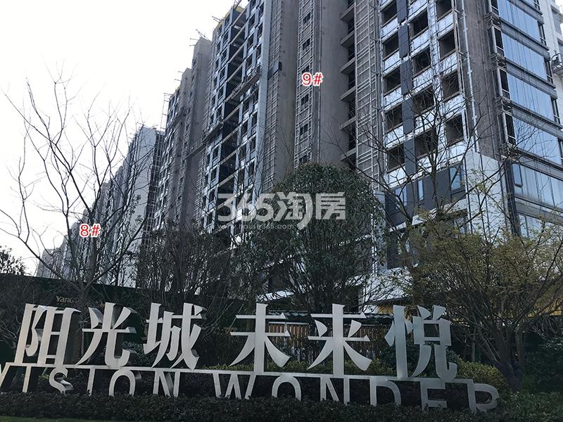 阳光城未来悦一期8、9号楼实景（2019.4）