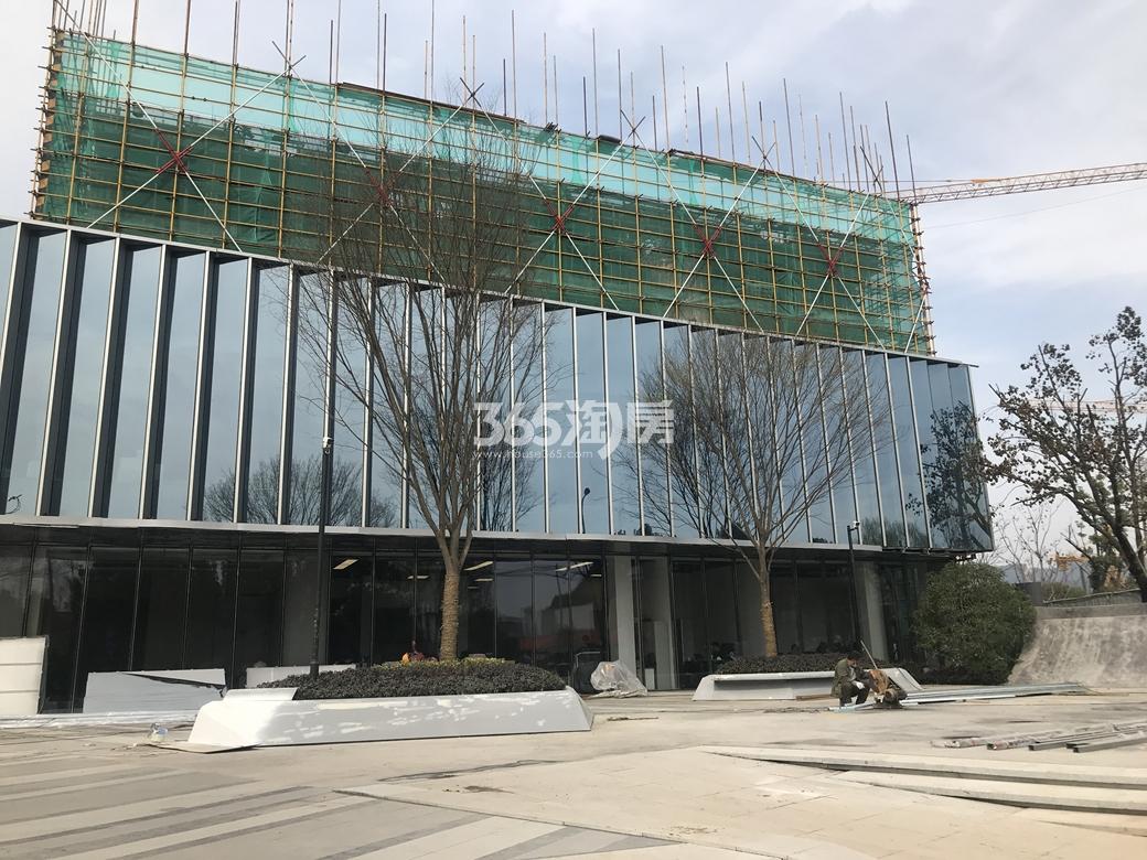 宸光悦公寓现场售楼处实景图（2020年3月）