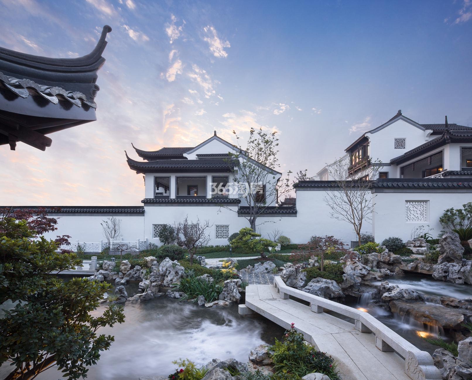 富春玫瑰园景观实景