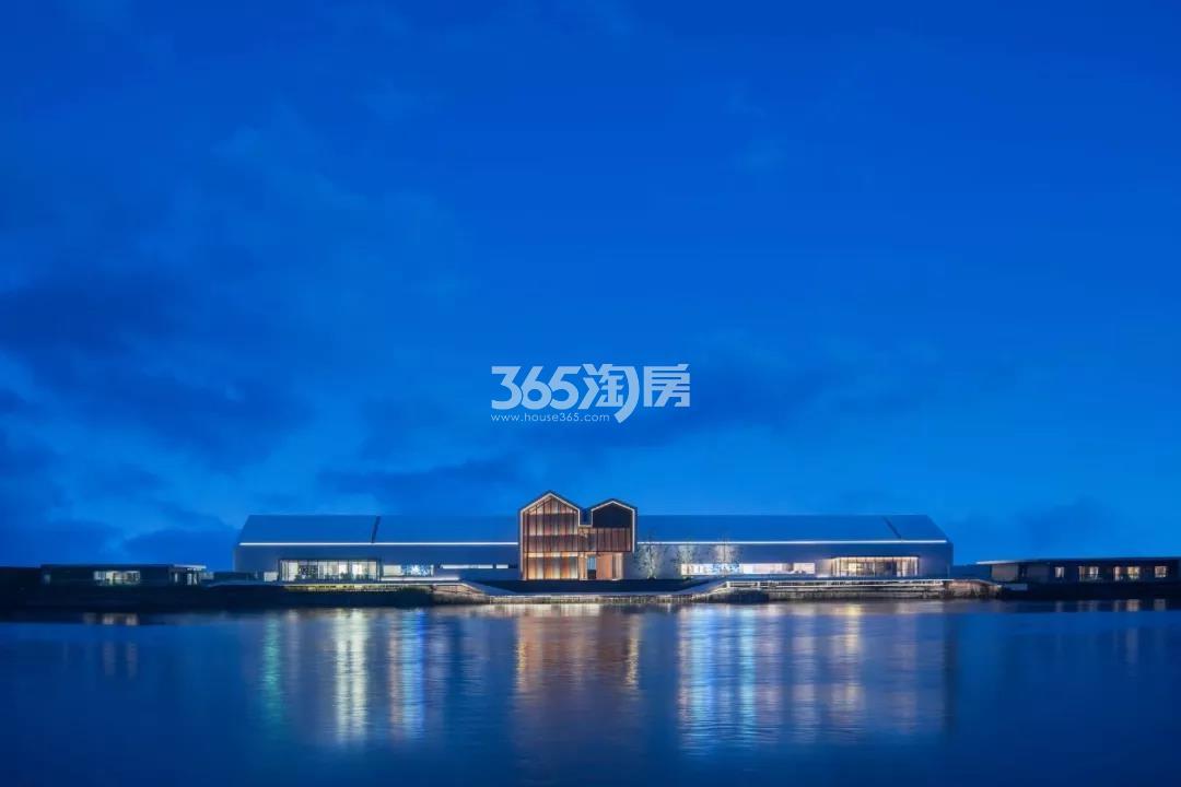 2019.9.6融创大家金茂运河ONE示范区夜景