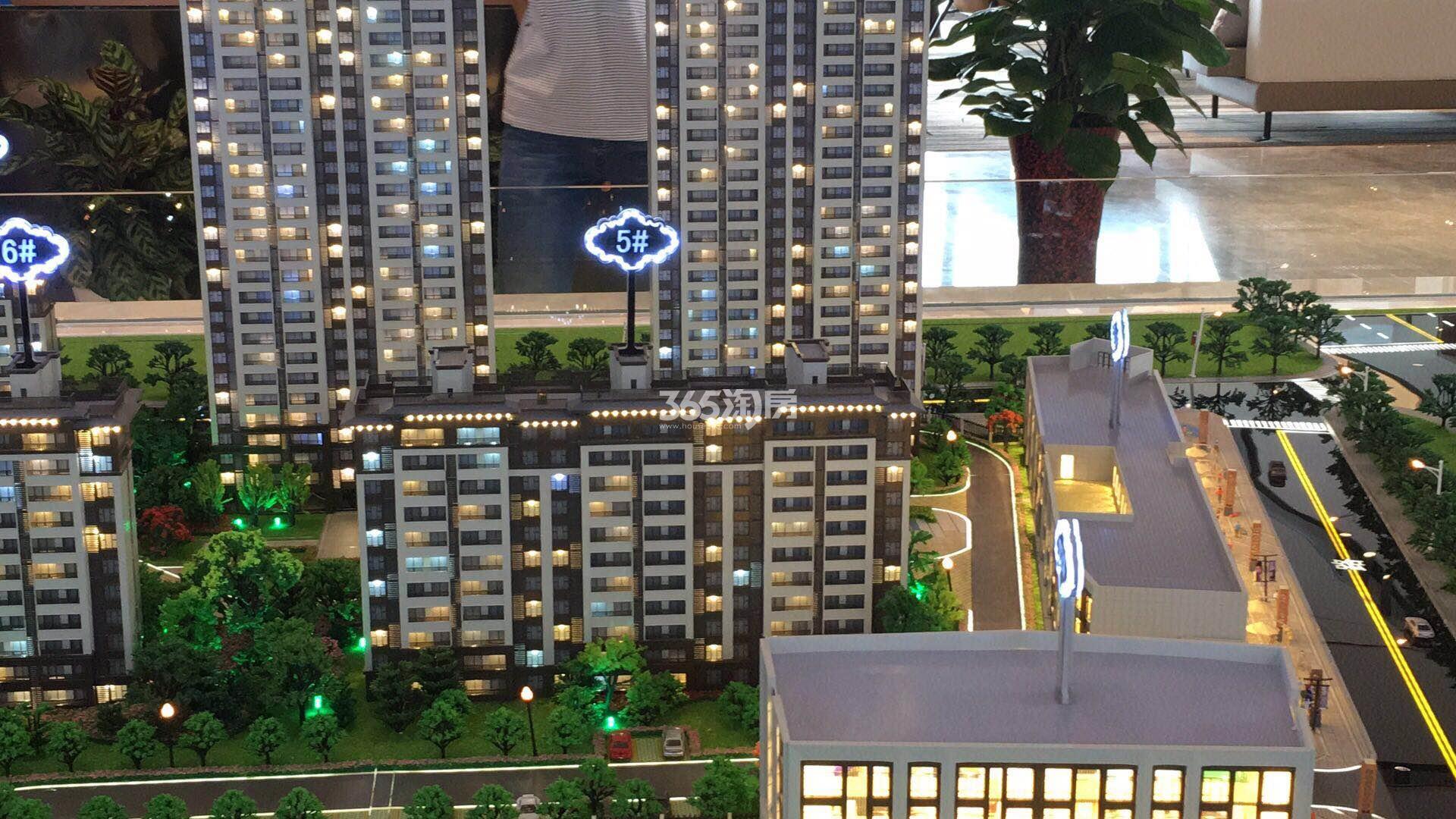 力高前城天悦府5#楼沙盘模型（2018.9.4） 