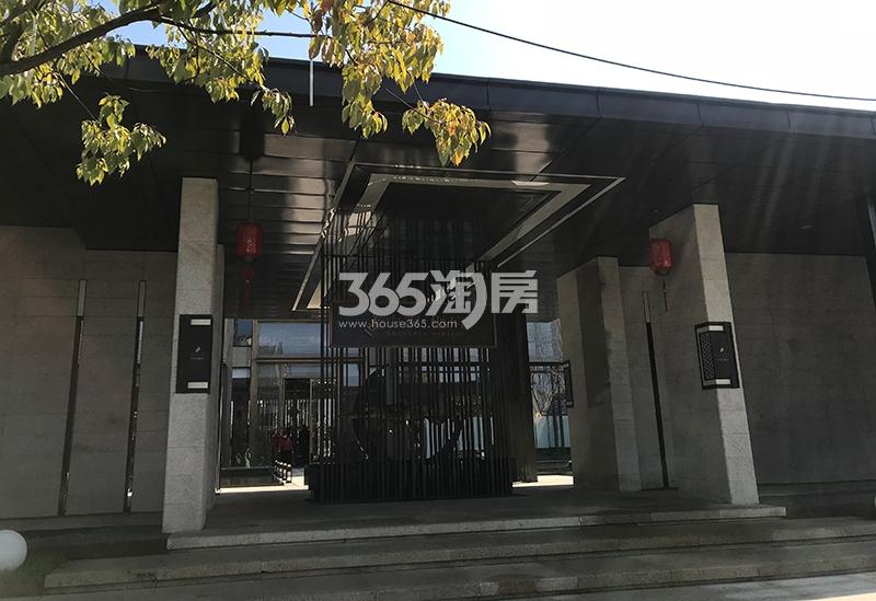 中南樾府项目售楼处实景图（2018.2）
