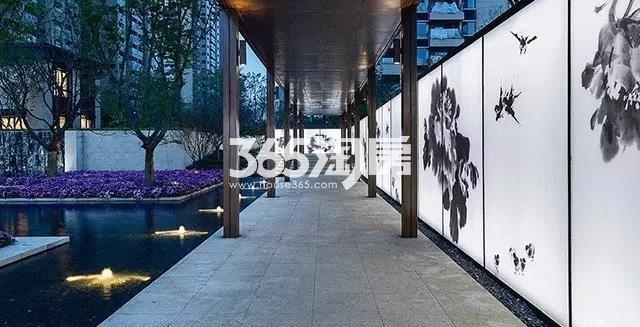 龙湖春江天玺二期示范区实景图 2017.5摄