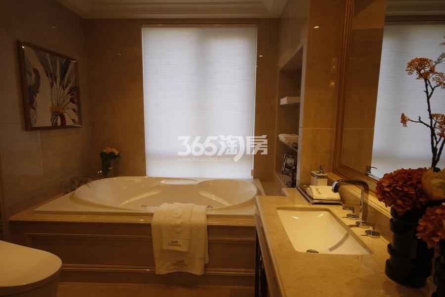 滨江春盛大江名筑A户型排屋250方样板房——卫浴
