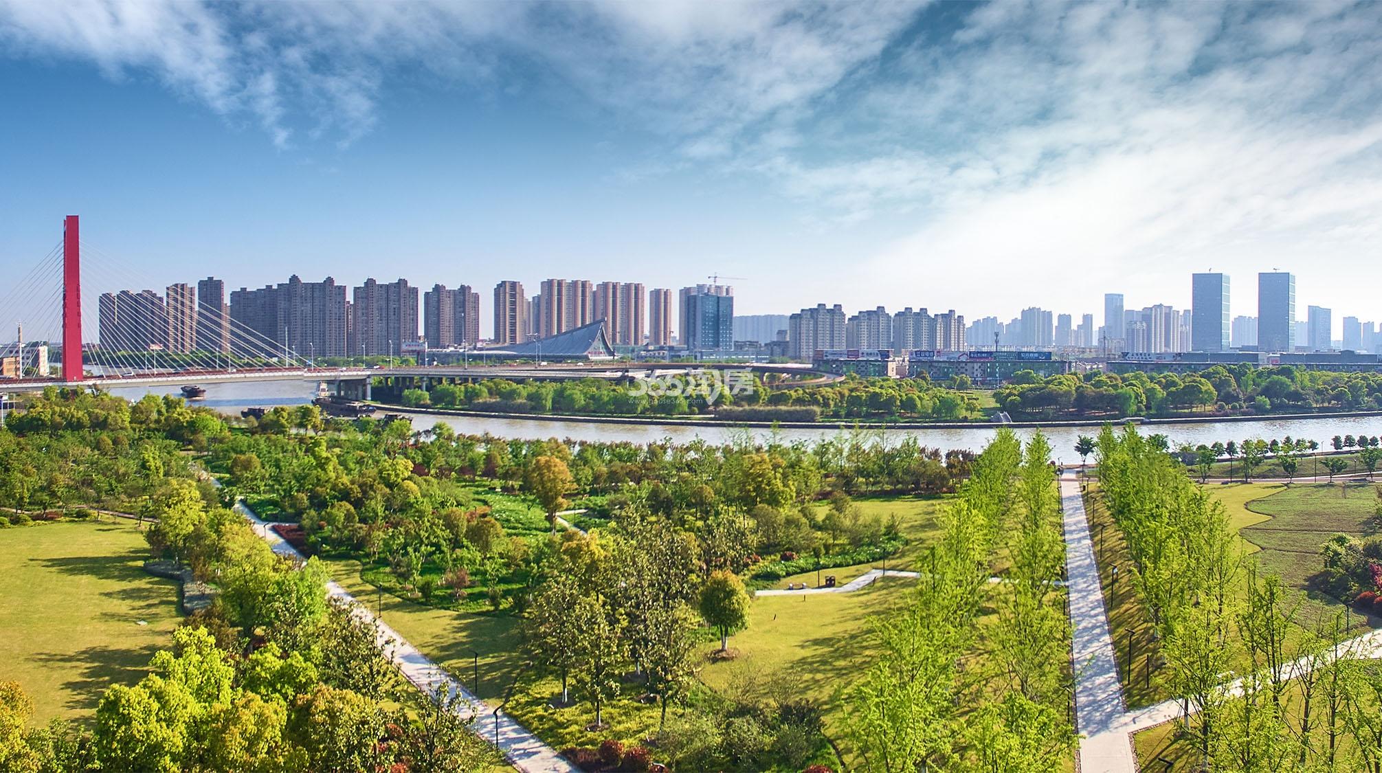 中交九雅花园环境实景图