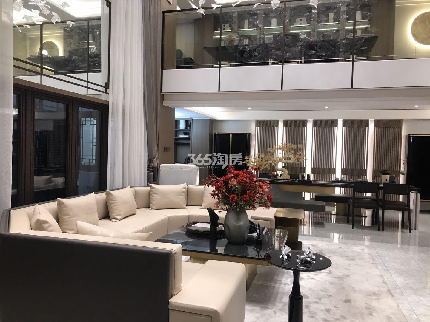 富春玫瑰园合院280方样板房——功能厅