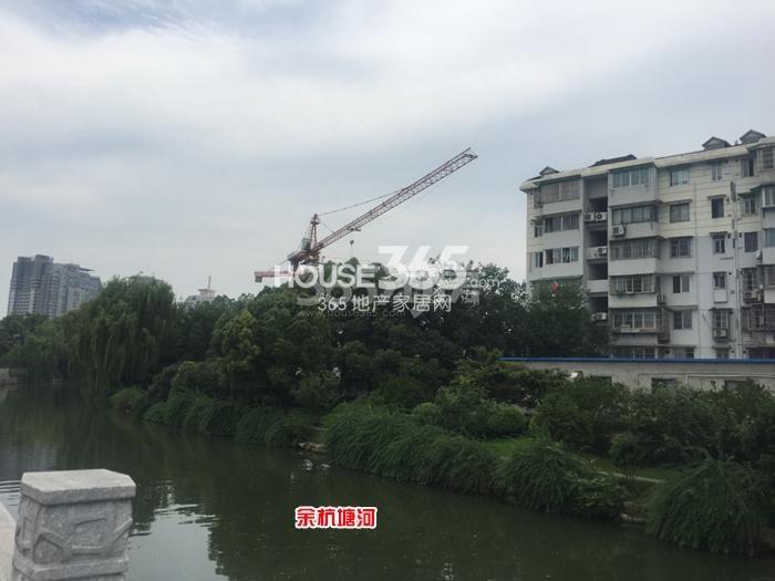 融信杭州公馆项目周边河道景观以及施工现场（2015.6）