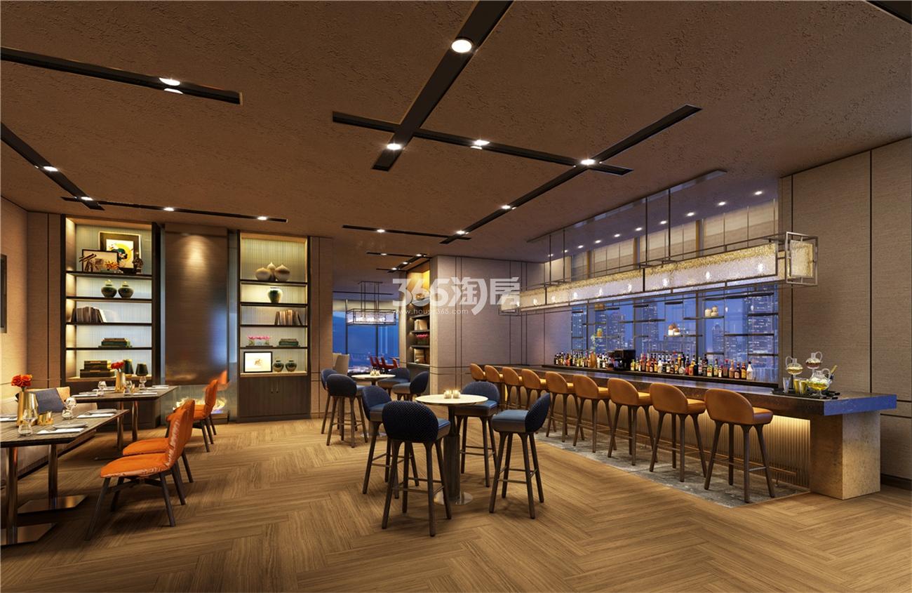 时代天元城酒店7层酒吧效果图