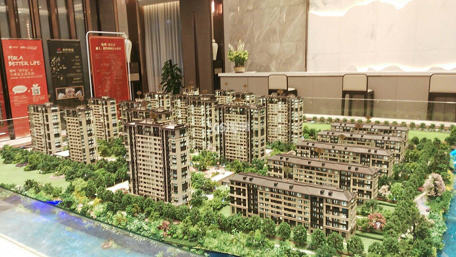 旭辉珺悦府沙盘实景图 2017年12月摄_杭州旭辉珺悦府_杭州新房网_365淘房
