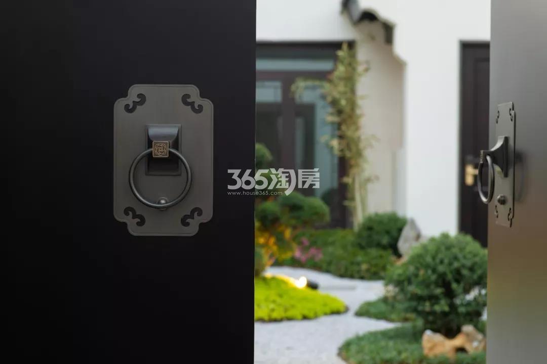 绿城曼陀花园示范区实景图
