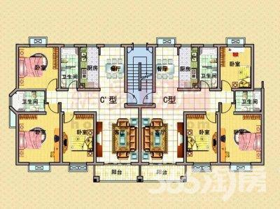 【宝驰景秀苑 绝 版多层 舒适大三房得房率高 地