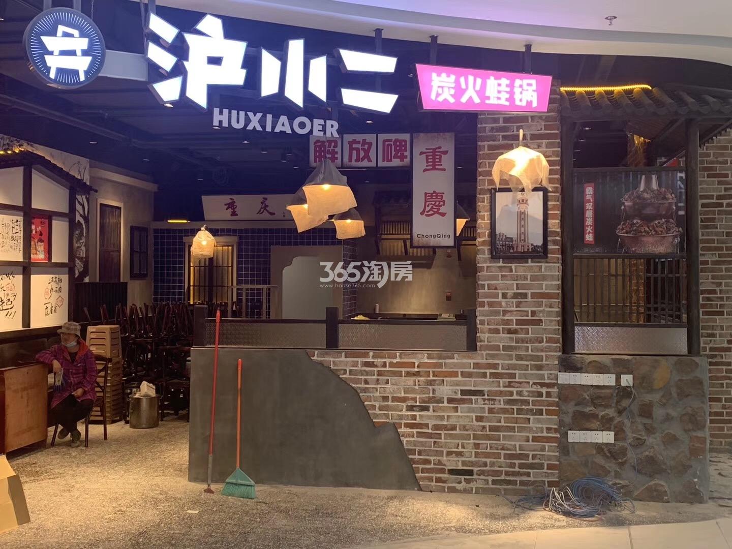 龙沁城综合体内部装修实景（2019.11）