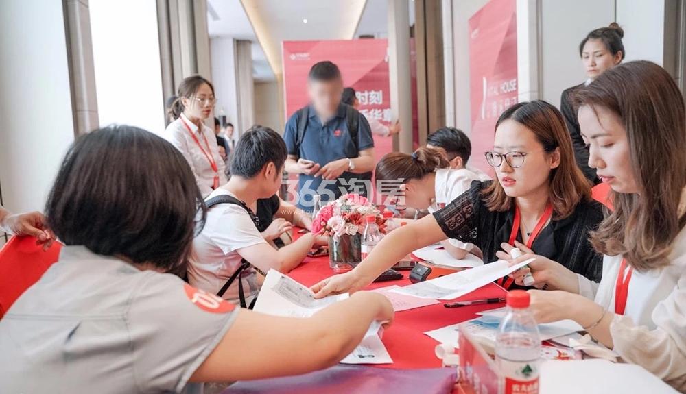 景瑞镜溪绿汀项目开盘现场（2019.6）