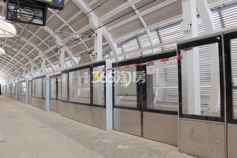 青山湖科技城站实景图（2019.11）