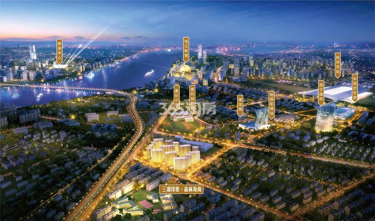 三湘印象森林海尚区位图